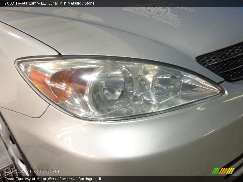 Lunar Mist Metallic / Stone 2003 Toyota Camry LE