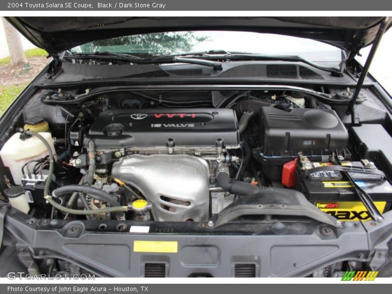Black / Dark Stone Gray 2004 Toyota Solara SE Coupe