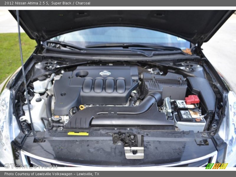 Super Black / Charcoal 2012 Nissan Altima 2.5 S