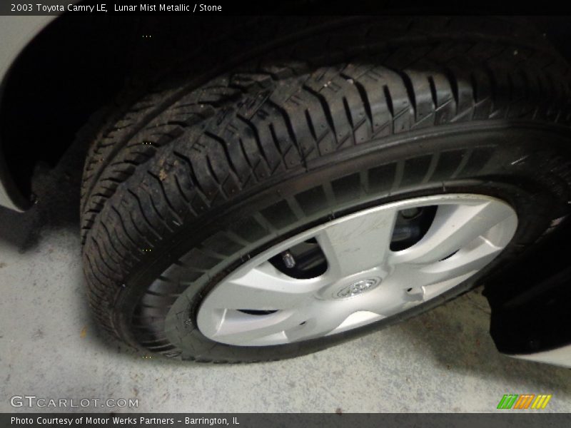 Lunar Mist Metallic / Stone 2003 Toyota Camry LE