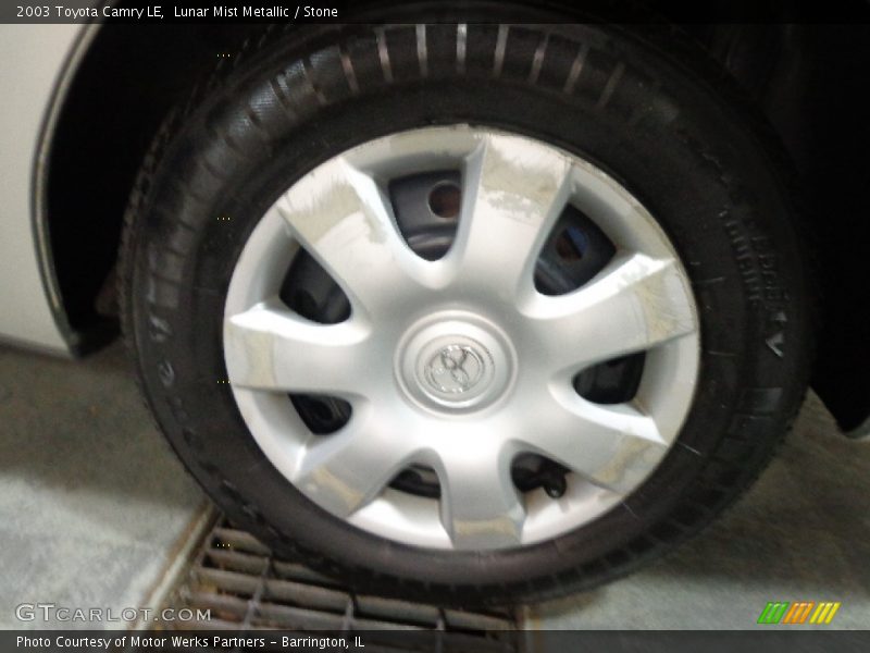 Lunar Mist Metallic / Stone 2003 Toyota Camry LE
