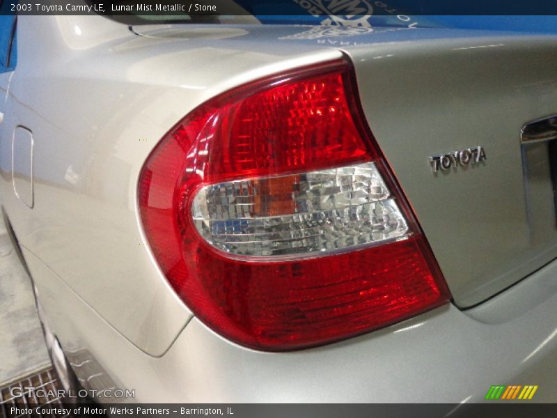 Lunar Mist Metallic / Stone 2003 Toyota Camry LE