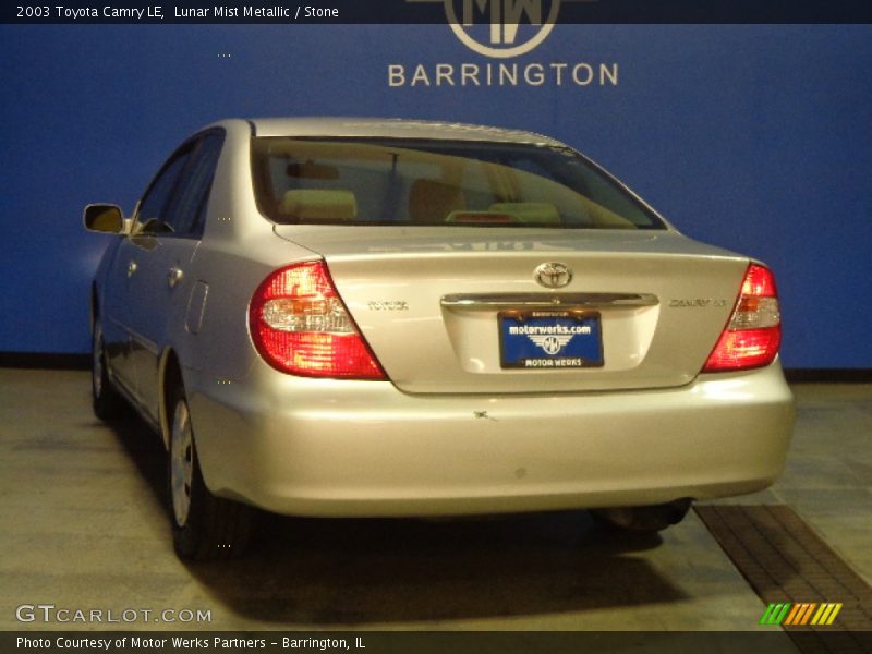 Lunar Mist Metallic / Stone 2003 Toyota Camry LE