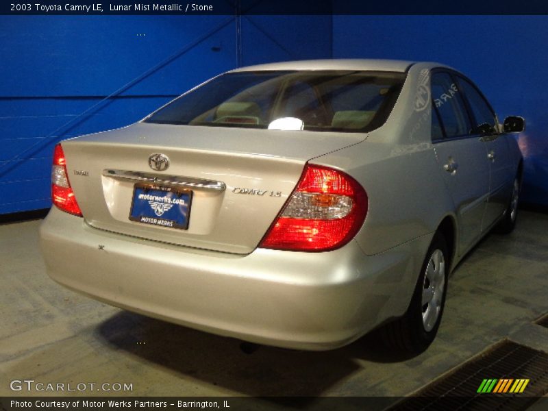 Lunar Mist Metallic / Stone 2003 Toyota Camry LE