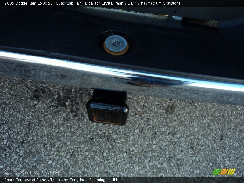 Brilliant Black Crystal Pearl / Dark Slate/Medium Graystone 2009 Dodge Ram 1500 SLT Quad Cab