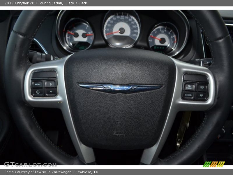 Controls of 2013 200 Touring Sedan