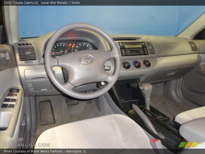 Lunar Mist Metallic / Stone 2003 Toyota Camry LE