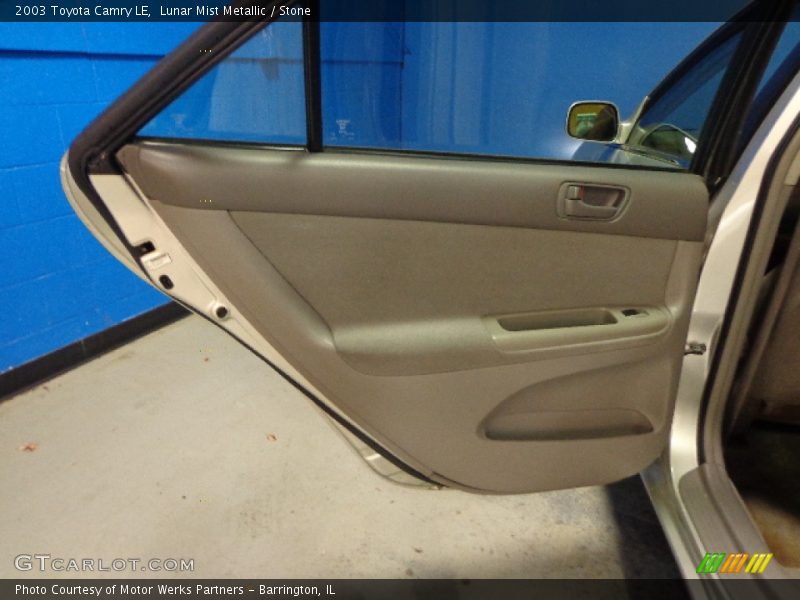 Lunar Mist Metallic / Stone 2003 Toyota Camry LE