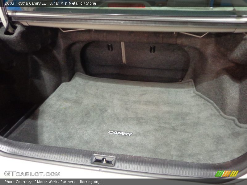 Lunar Mist Metallic / Stone 2003 Toyota Camry LE
