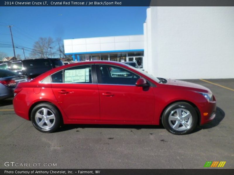  2014 Cruze LT Crystal Red Tintcoat