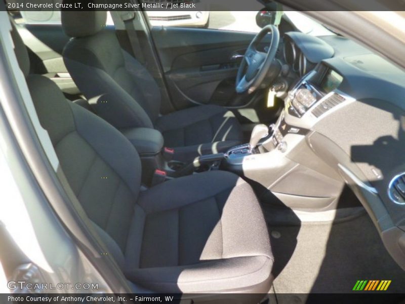 Champagne Silver Metallic / Jet Black 2014 Chevrolet Cruze LT