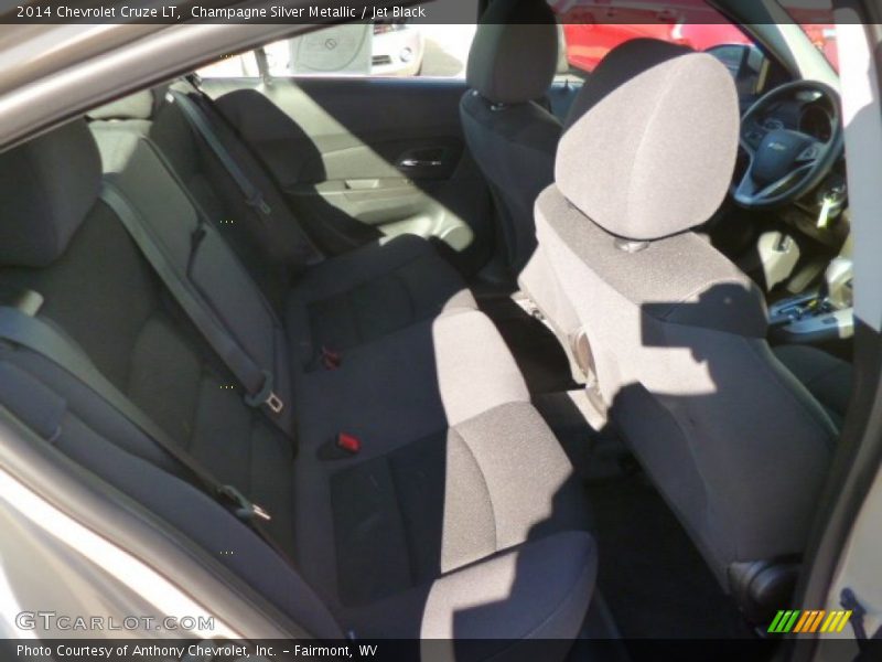 Champagne Silver Metallic / Jet Black 2014 Chevrolet Cruze LT