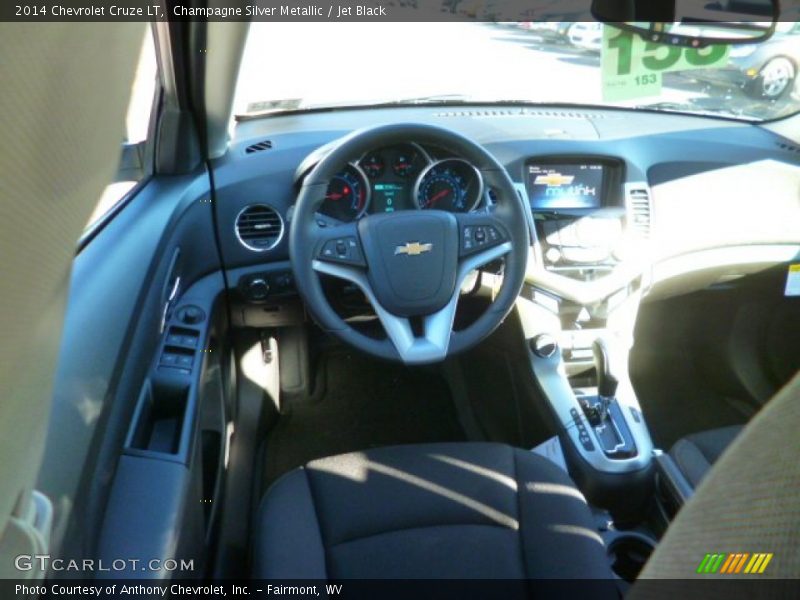 Champagne Silver Metallic / Jet Black 2014 Chevrolet Cruze LT
