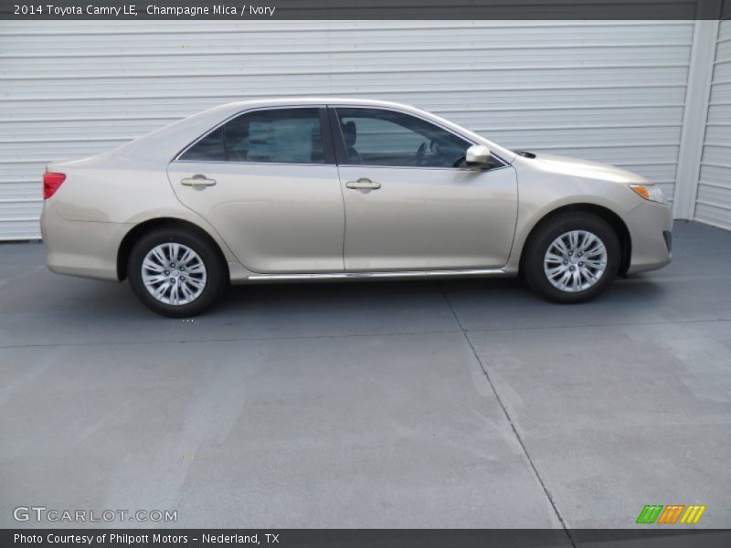 Champagne Mica / Ivory 2014 Toyota Camry LE