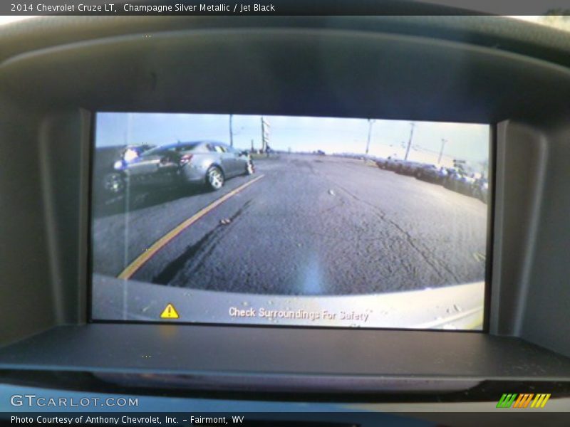 Champagne Silver Metallic / Jet Black 2014 Chevrolet Cruze LT