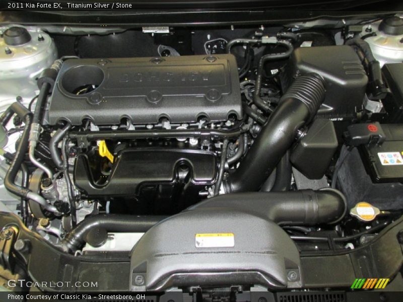 Titanium Silver / Stone 2011 Kia Forte EX