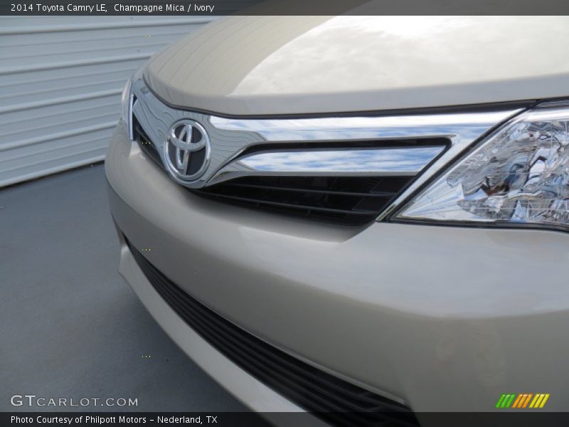 Champagne Mica / Ivory 2014 Toyota Camry LE