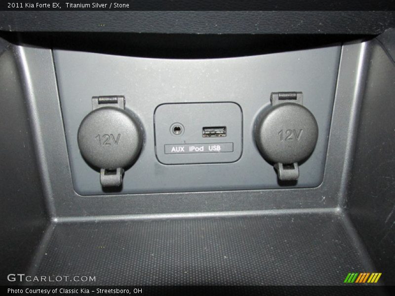 Titanium Silver / Stone 2011 Kia Forte EX