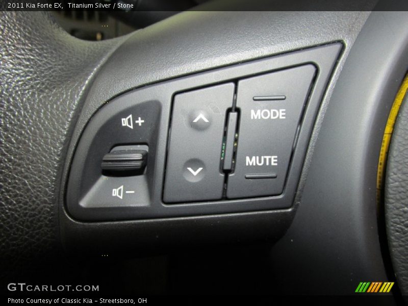Titanium Silver / Stone 2011 Kia Forte EX