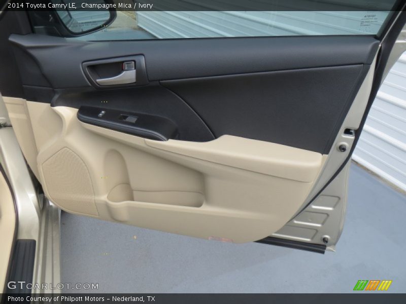 Champagne Mica / Ivory 2014 Toyota Camry LE