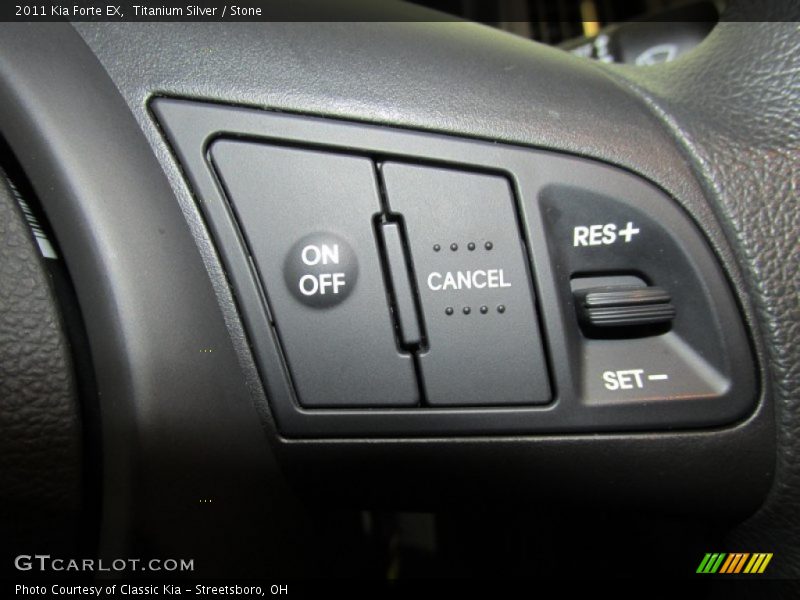 Titanium Silver / Stone 2011 Kia Forte EX