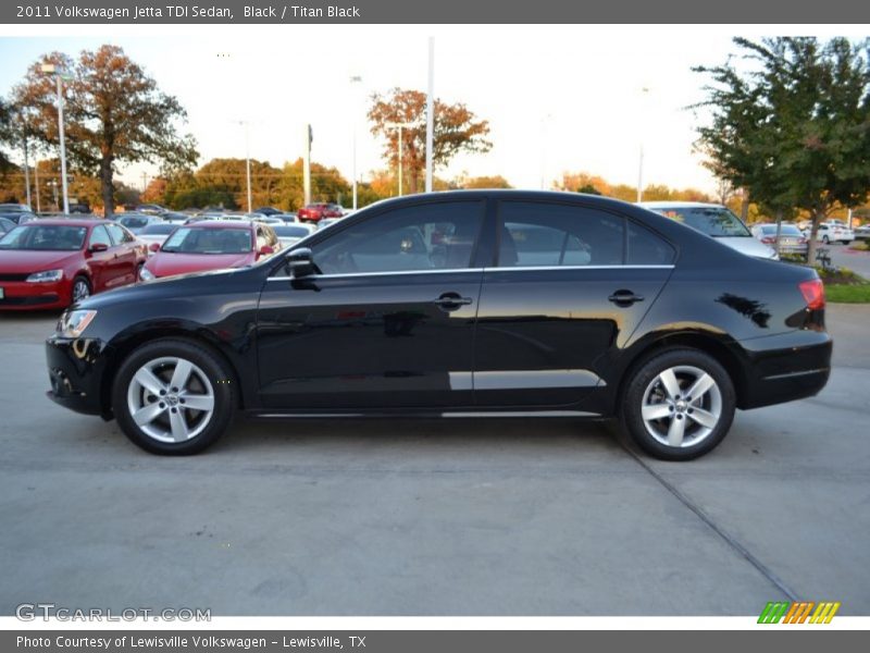 Black / Titan Black 2011 Volkswagen Jetta TDI Sedan