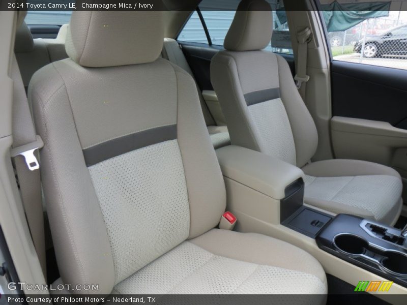 Champagne Mica / Ivory 2014 Toyota Camry LE