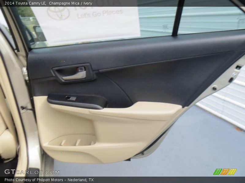 Champagne Mica / Ivory 2014 Toyota Camry LE
