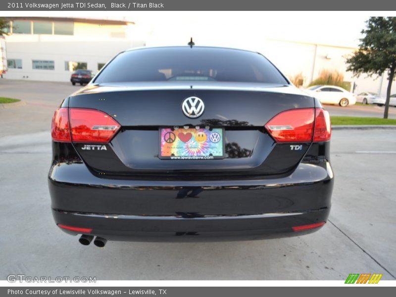 Black / Titan Black 2011 Volkswagen Jetta TDI Sedan