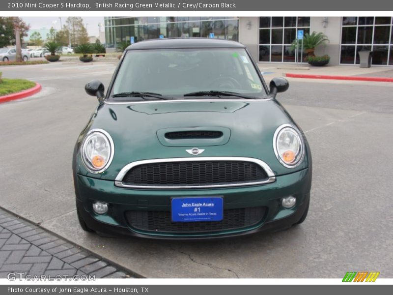 British Racing Green Metallic / Grey/Carbon Black 2010 Mini Cooper S Hardtop