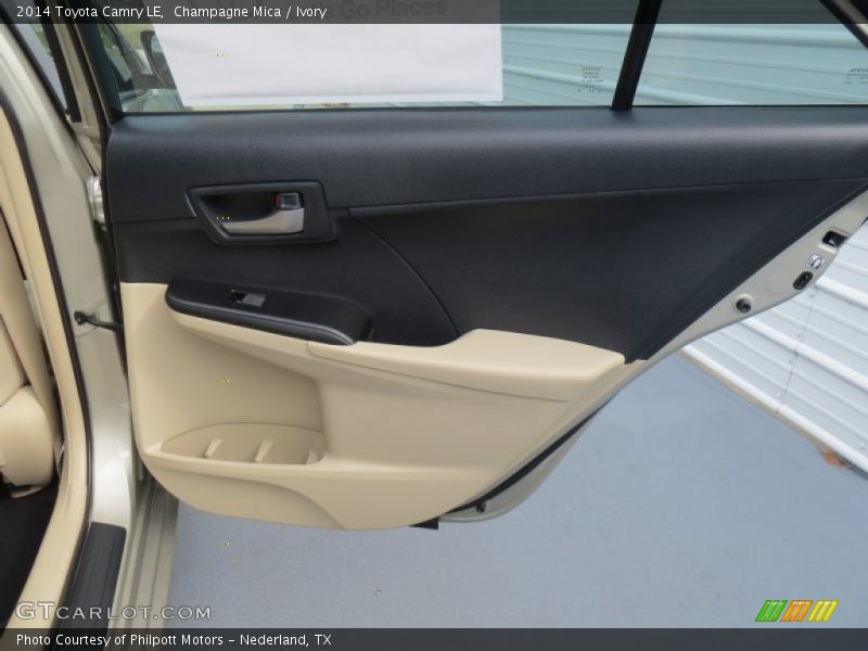 Champagne Mica / Ivory 2014 Toyota Camry LE