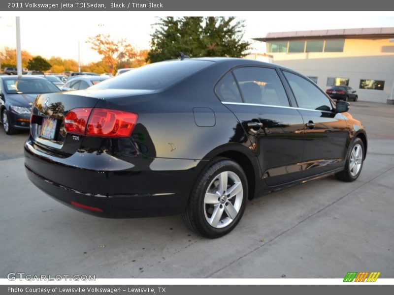 Black / Titan Black 2011 Volkswagen Jetta TDI Sedan
