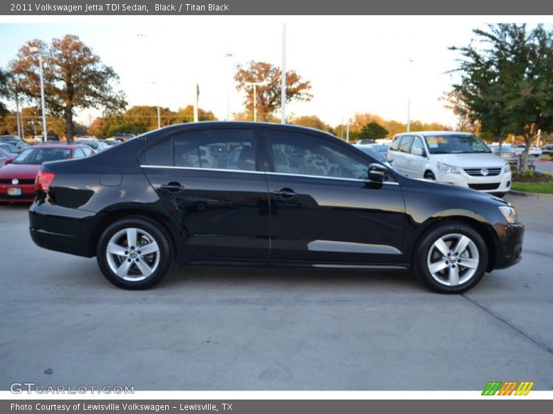 Black / Titan Black 2011 Volkswagen Jetta TDI Sedan