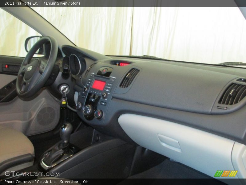 Titanium Silver / Stone 2011 Kia Forte EX