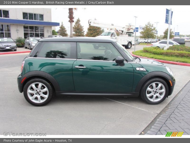 British Racing Green Metallic / Grey/Carbon Black 2010 Mini Cooper S Hardtop