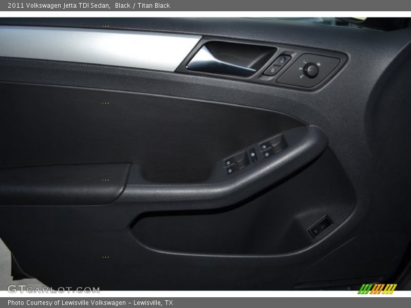 Black / Titan Black 2011 Volkswagen Jetta TDI Sedan