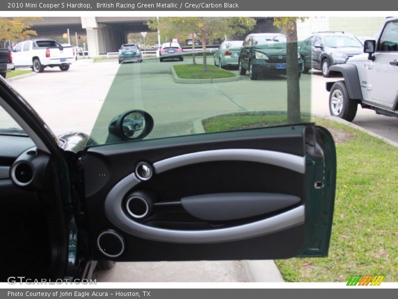 British Racing Green Metallic / Grey/Carbon Black 2010 Mini Cooper S Hardtop