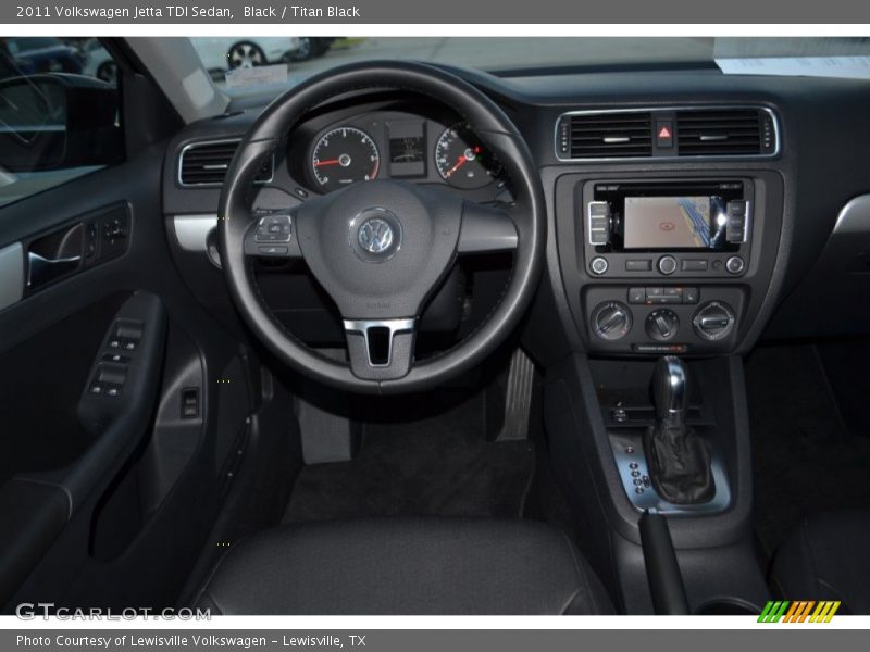 Black / Titan Black 2011 Volkswagen Jetta TDI Sedan