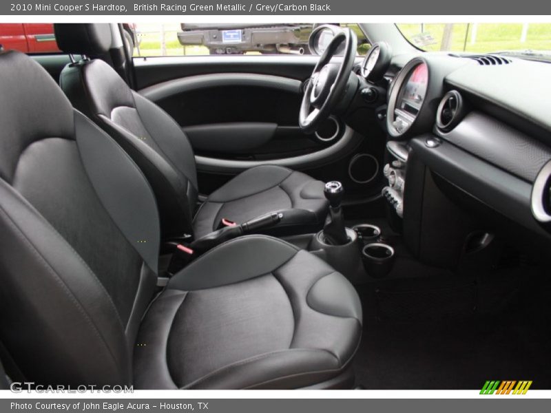 British Racing Green Metallic / Grey/Carbon Black 2010 Mini Cooper S Hardtop