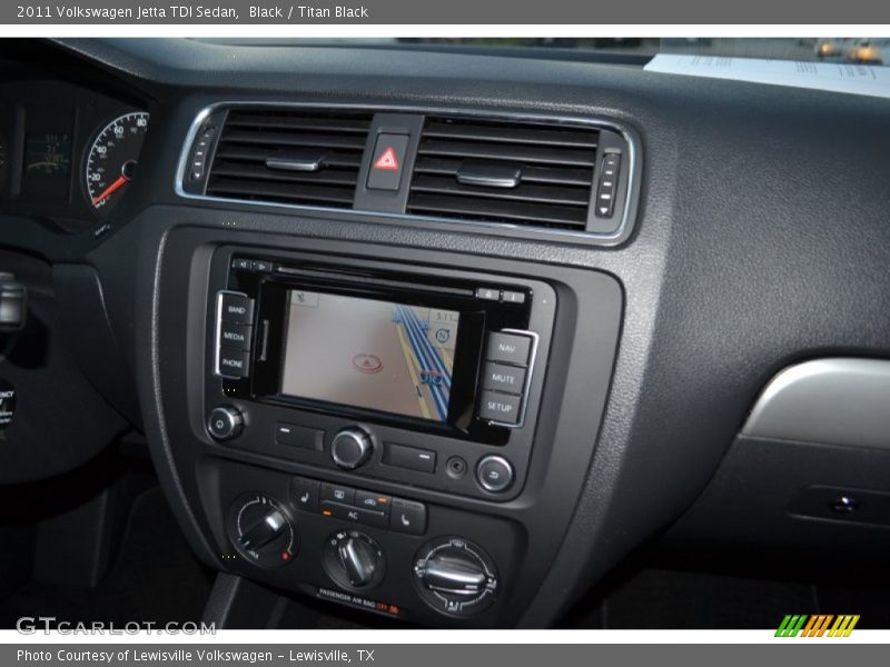 Black / Titan Black 2011 Volkswagen Jetta TDI Sedan