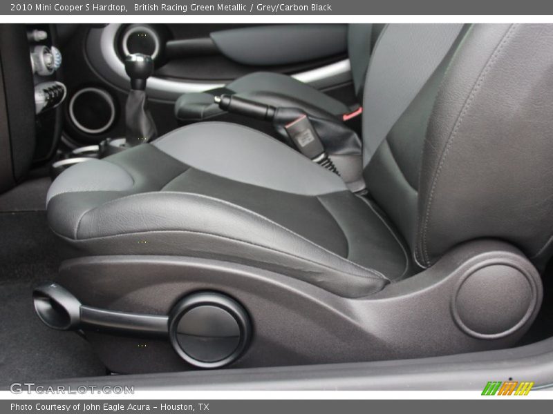 British Racing Green Metallic / Grey/Carbon Black 2010 Mini Cooper S Hardtop