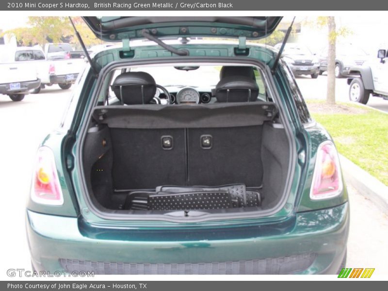 British Racing Green Metallic / Grey/Carbon Black 2010 Mini Cooper S Hardtop