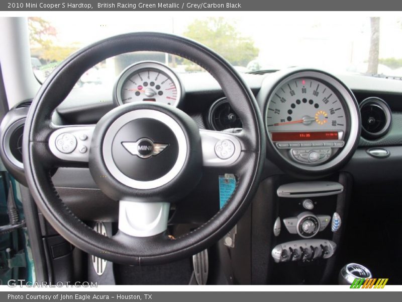 British Racing Green Metallic / Grey/Carbon Black 2010 Mini Cooper S Hardtop