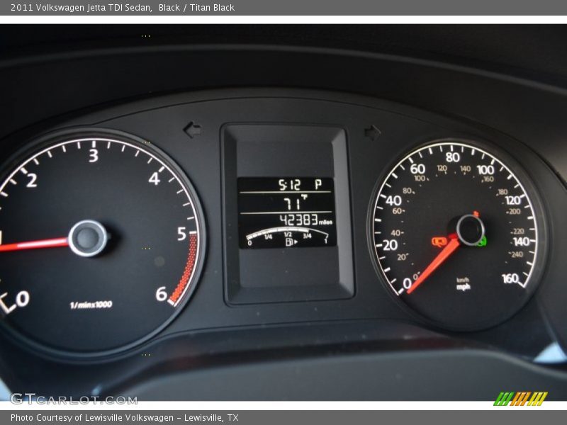 Black / Titan Black 2011 Volkswagen Jetta TDI Sedan