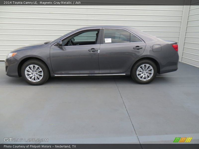 Magnetic Gray Metallic / Ash 2014 Toyota Camry LE