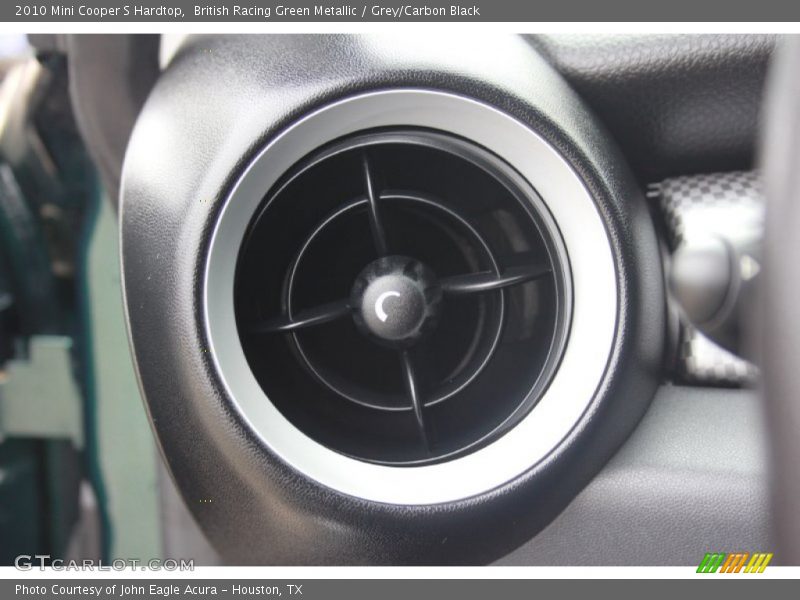 British Racing Green Metallic / Grey/Carbon Black 2010 Mini Cooper S Hardtop