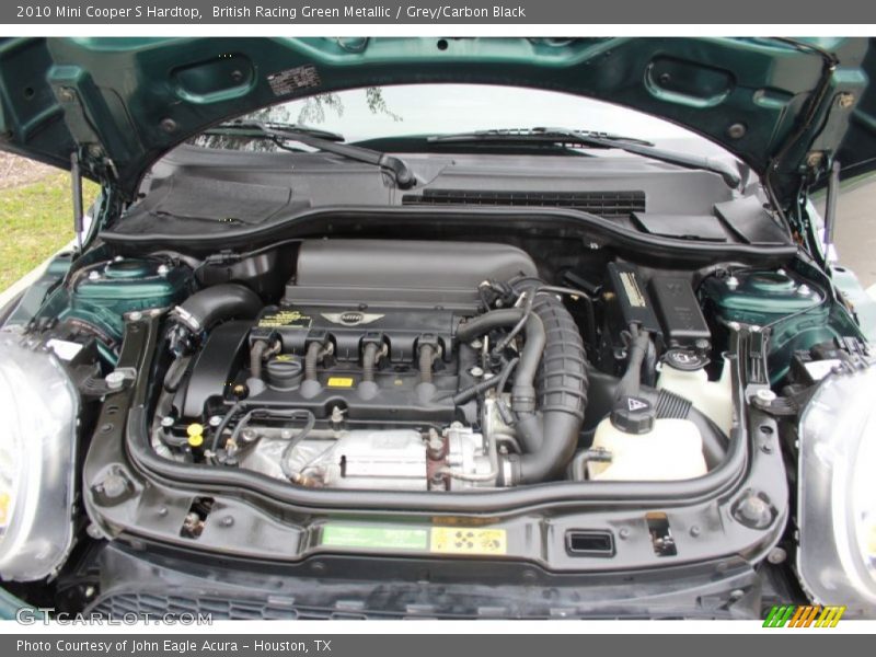 British Racing Green Metallic / Grey/Carbon Black 2010 Mini Cooper S Hardtop