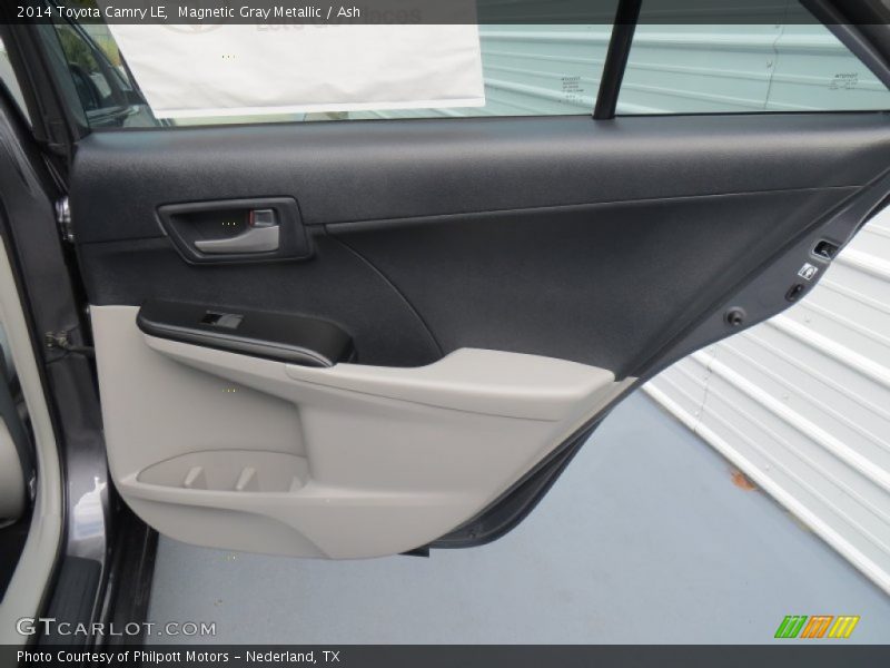 Magnetic Gray Metallic / Ash 2014 Toyota Camry LE