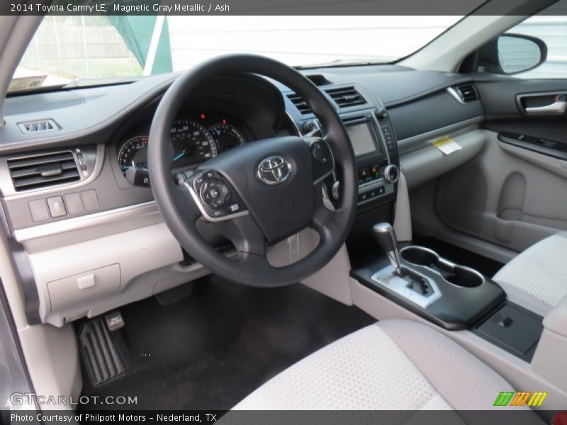 Magnetic Gray Metallic / Ash 2014 Toyota Camry LE