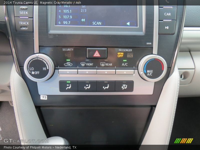 Magnetic Gray Metallic / Ash 2014 Toyota Camry LE